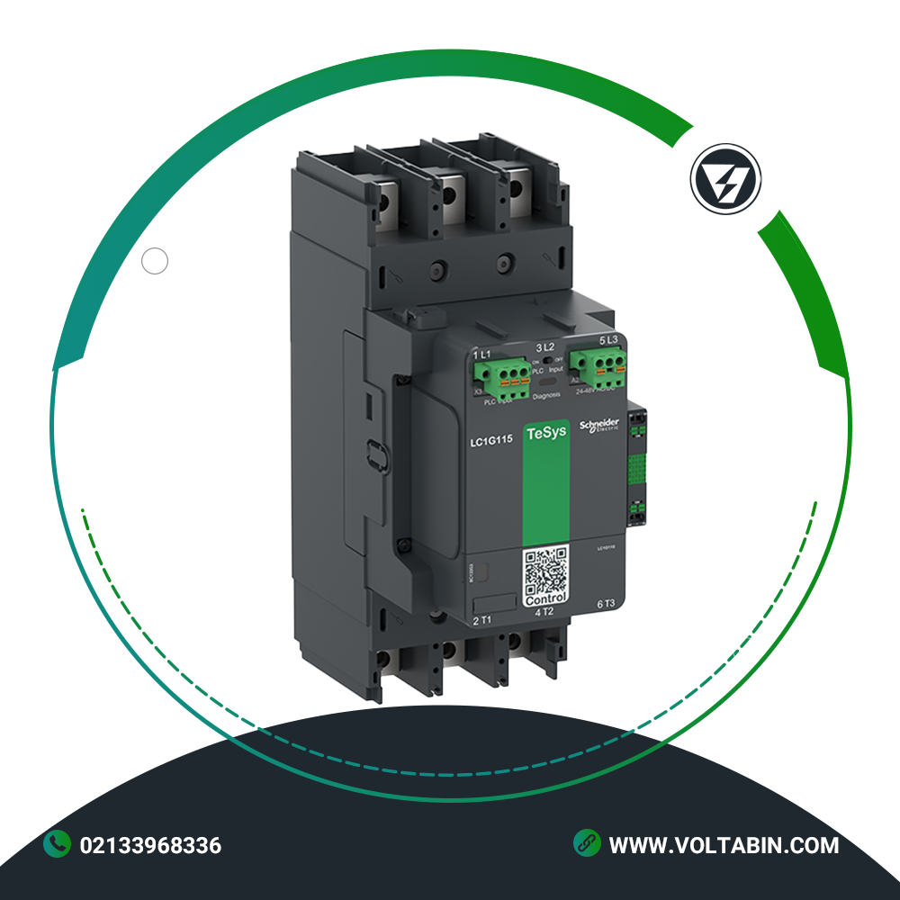 کنتاکتور 110 کیلووات 225 آمپر اشنایدر مدل LC1G225BEEA کنتاکتور 110 کیلووات 225 آمپر اشنایدر مدل LC1G225BEEA