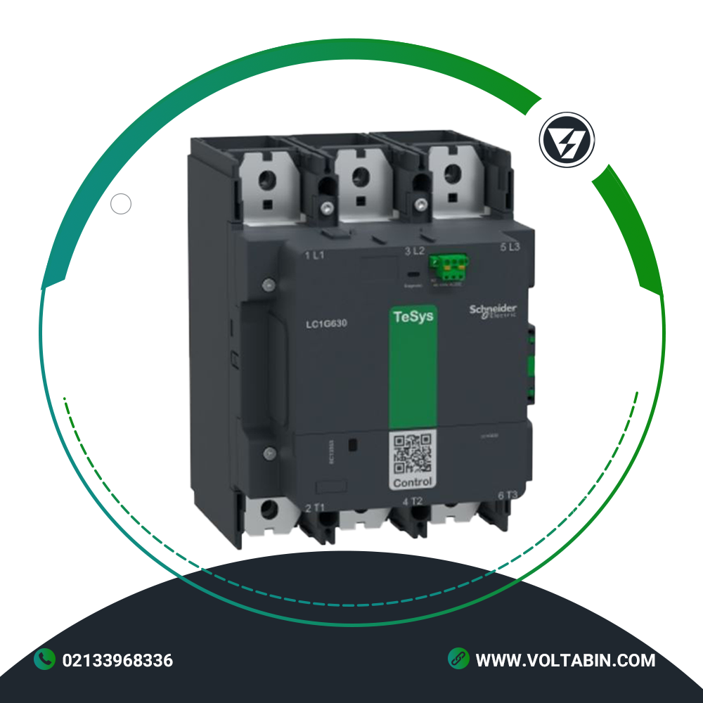کنتاکتور 335 کیلووات 630 آمپر اشنایدر مدل LC1G630KUEN کنتاکتور 335 کیلووات 630 آمپر اشنایدر مدل LC1G630KUEN