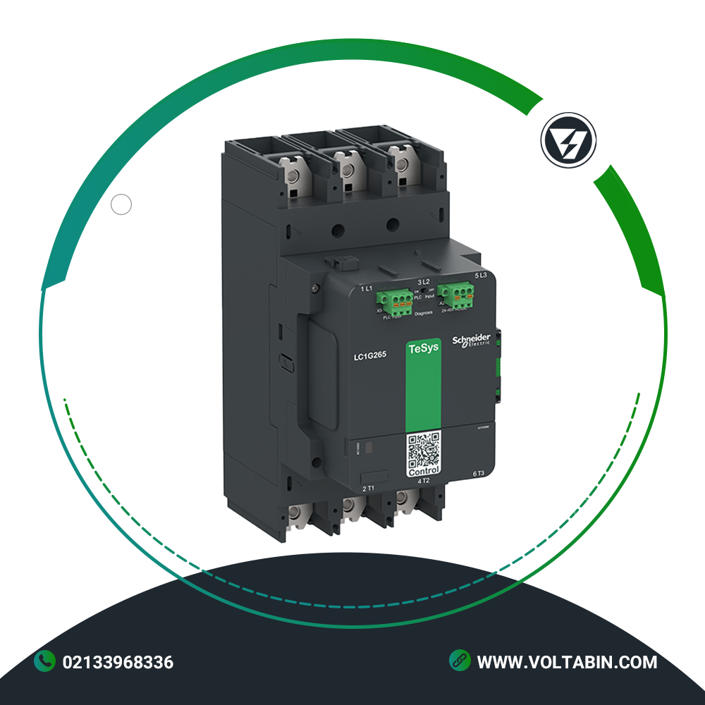کنتاکتور 400 کیلووات 800 آمپر اشنایدر مدل LC1G800LSEA کنتاکتور 400 کیلووات 800 آمپر اشنایدر مدل LC1G800LSEA