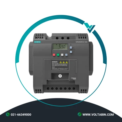 درایو تکفاز 2.2 کیلووات فیلتردار V20 زیمنس 6SL3210-5BB22-2AV0