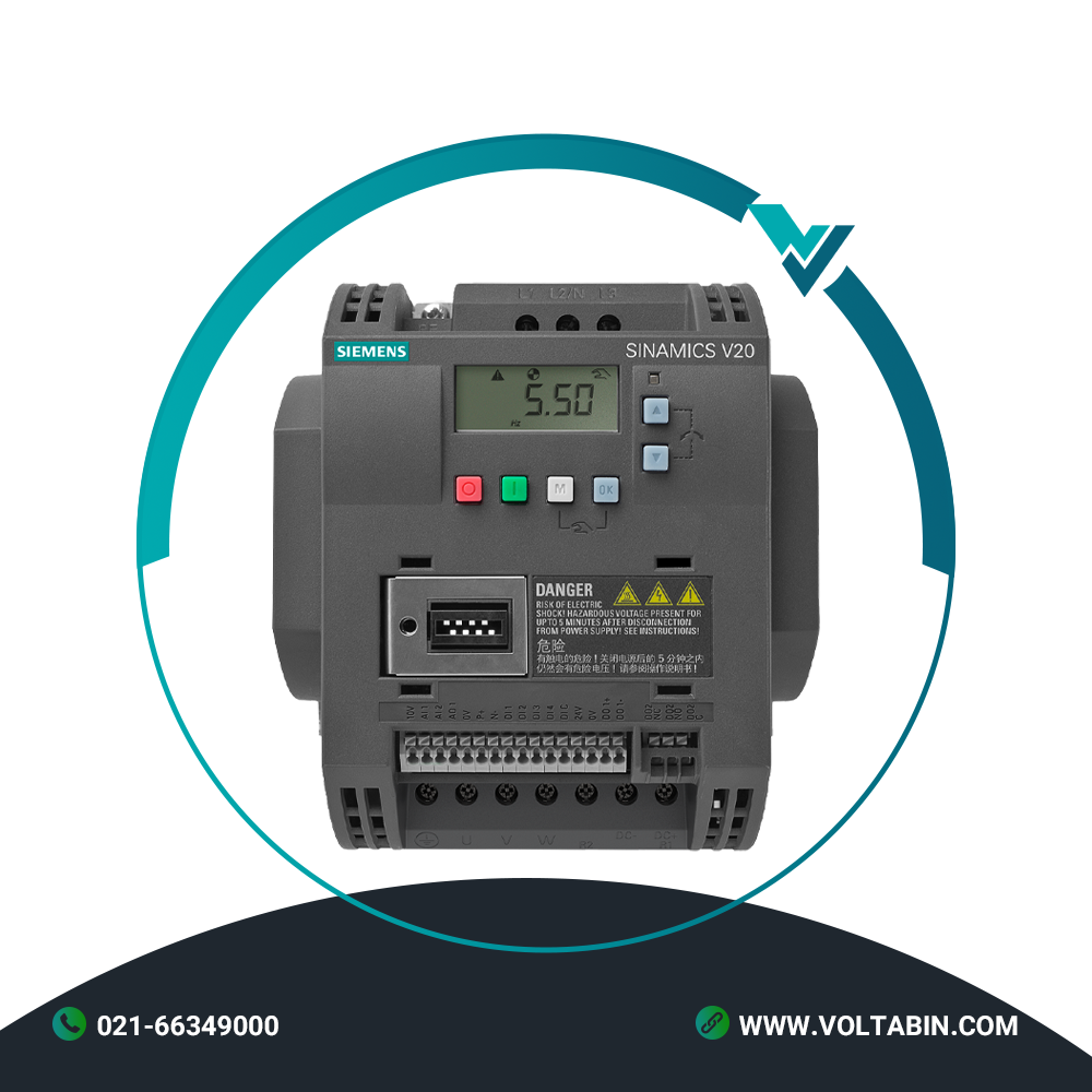 درایو سه فاز 1.5 کیلووات V20 زیمنس 6SL3210-5BE21-5UV0 درایو سه فاز 1.5 کیلووات V20 زیمنس 6SL3210-5BE21-5UV0